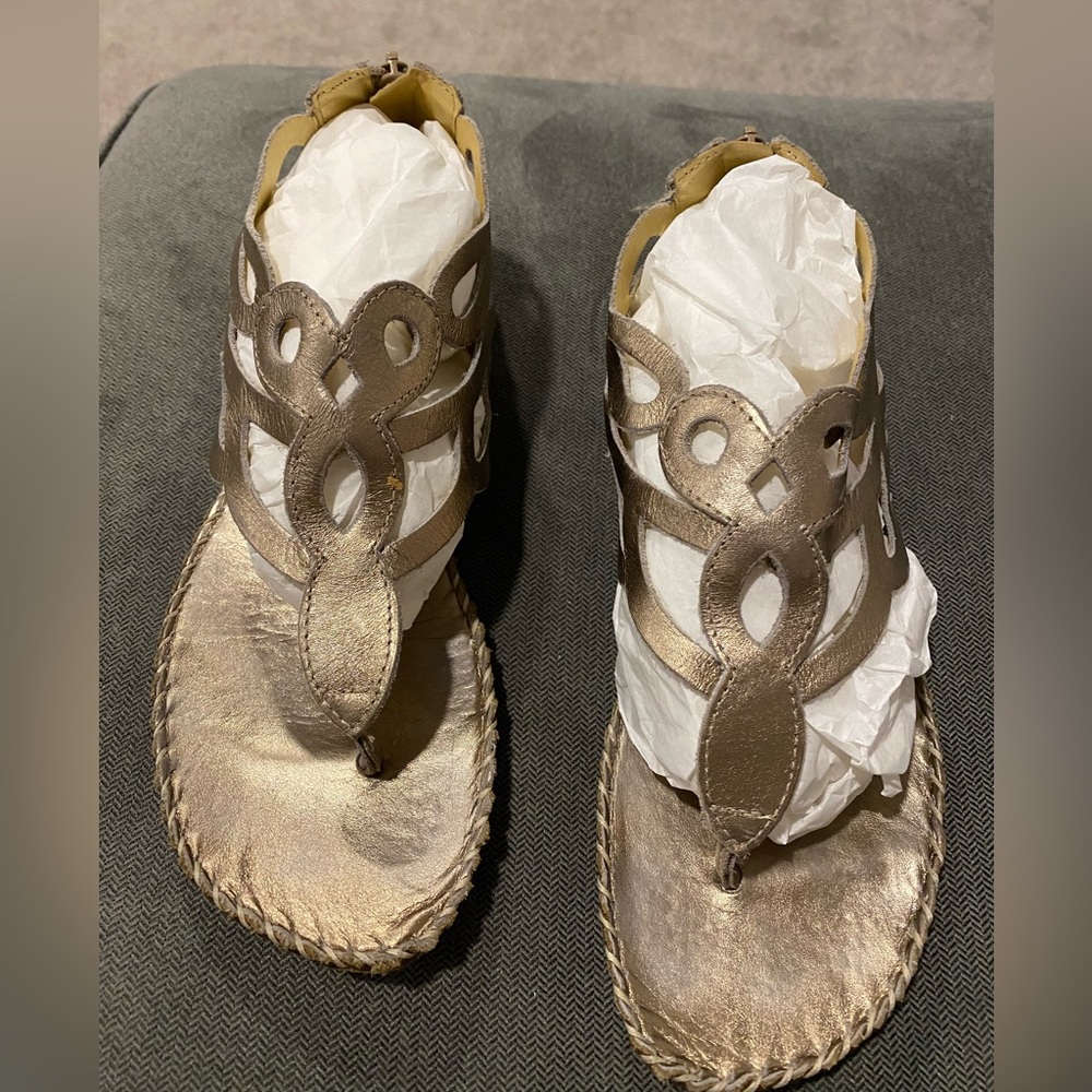 Andacco Brazilian Leather Sandals- Size 36